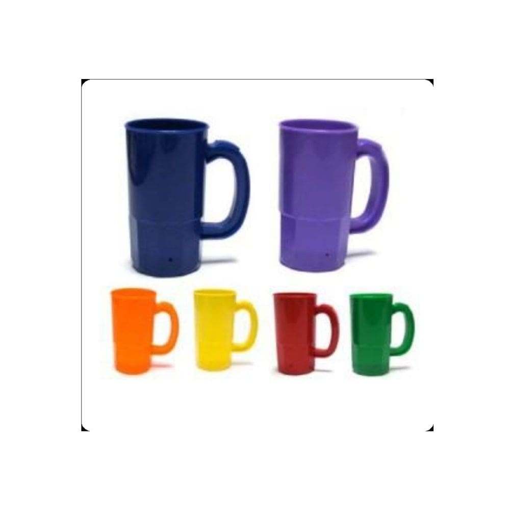 Plastic C-Handle Stein