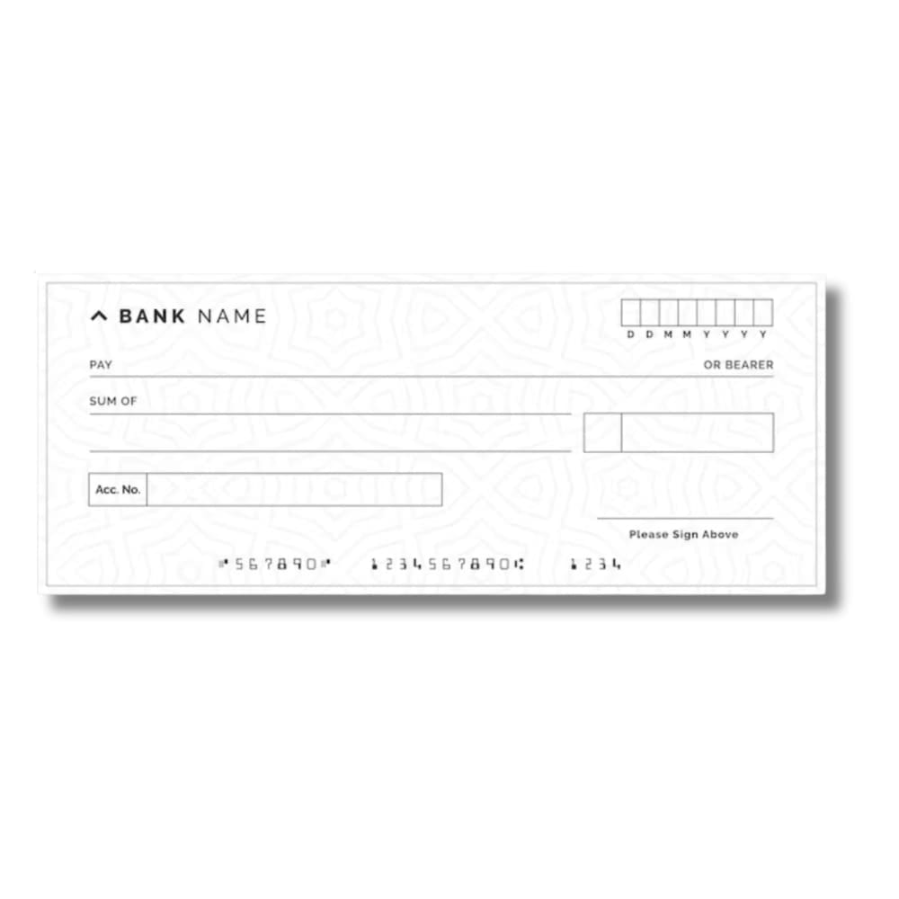 Cheque Books